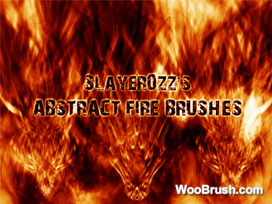 Abstract Fire Brushes