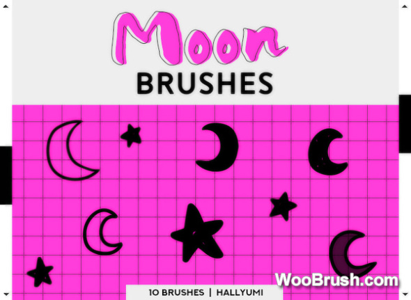 Moon And Stars Brushes