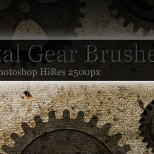 16 Kind Metal Gear Brushes