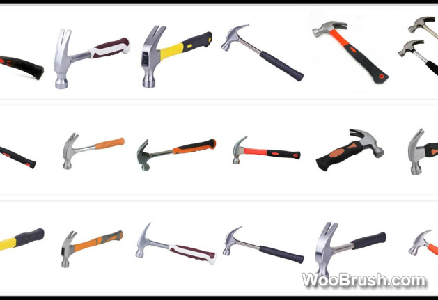 18 Kind Claw Hammer Brushes