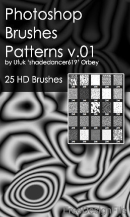 25 Kind Pattern Brushes