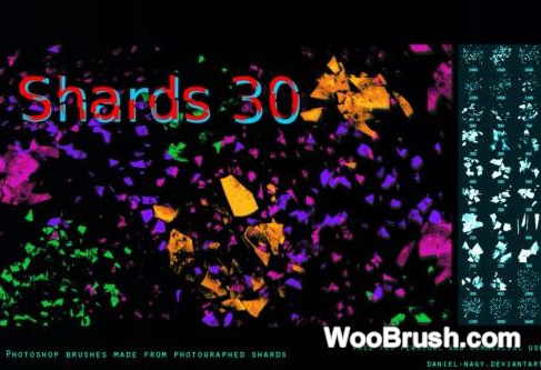 30 Kind Shards Brushes
