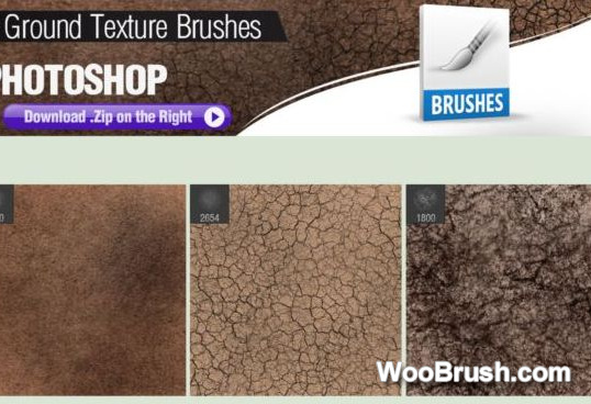 3 Kind Ground Texture Brushes