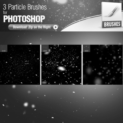 3 Kind Particle Brushes