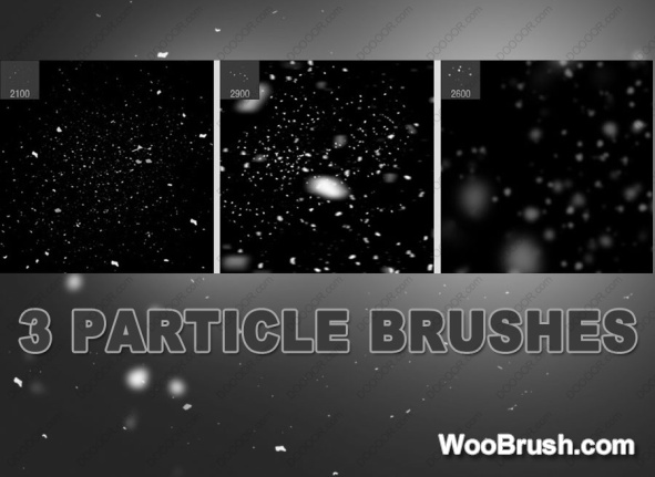 3 Kind Particle Brushes