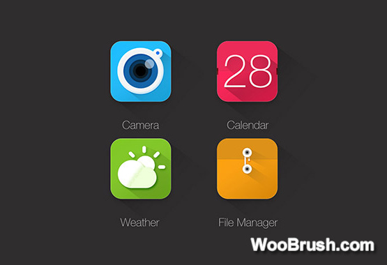 3d Application Icons Graphics Psd