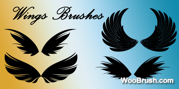 4 Kind Wings Brushes