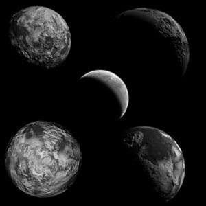 5 Planets Brushes