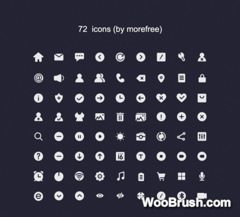 72 Kind Cute Computer Icons Psd
