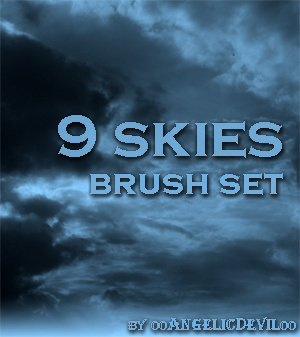 9 Kind Skies Brushes