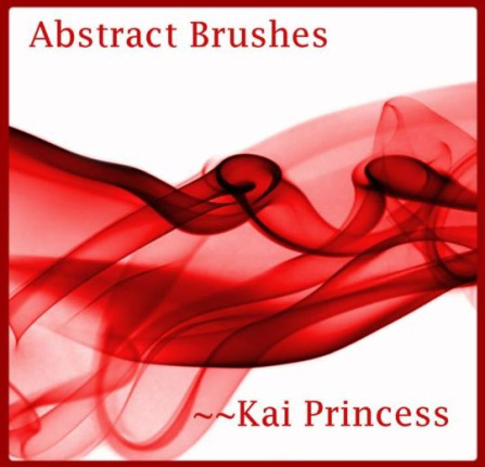 Abstract Wavy Brushes