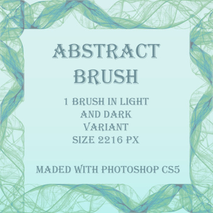 Abstract Frame Brushes