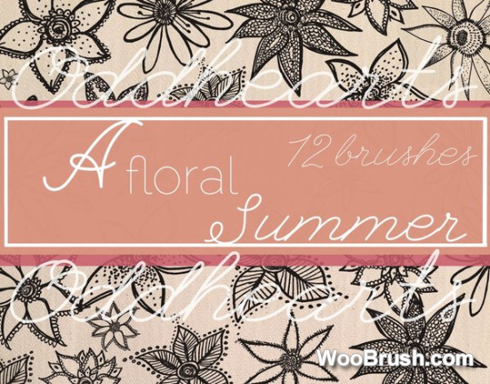 A Floral 2024 Summer Brushes