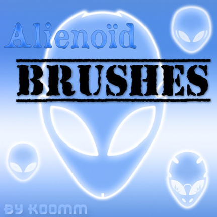 Alien Faces Brushes