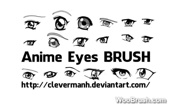 Anime Eyes Brushes