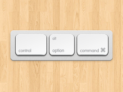 Apple Keyboard Button Graphic Psd