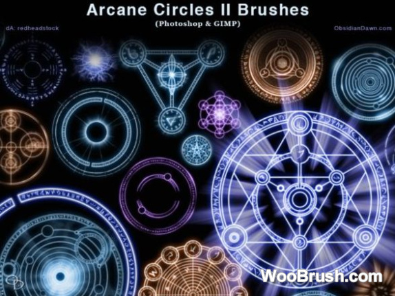 Arcane Circles Brushes