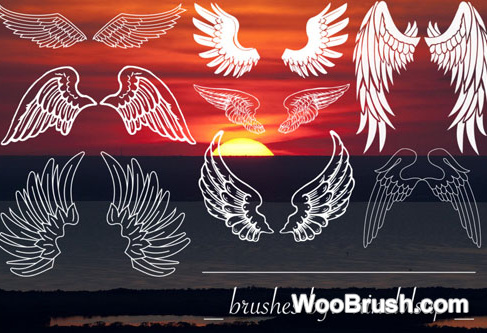 Beautiful Wings Brushes