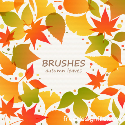 Beautiful 2024 Autumn Leaves Brushes