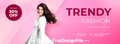Beauty Facebook Cover Template Psd