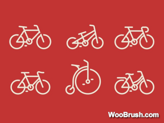 Bicycle Ui Icon Graphic Psd