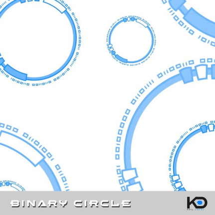 Binary Circle Brushes