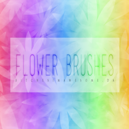 Blurs Flower Brushes