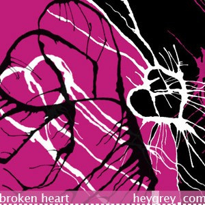 Broken Heart Brushes