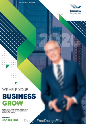 Business Grow Brochure Template Psd