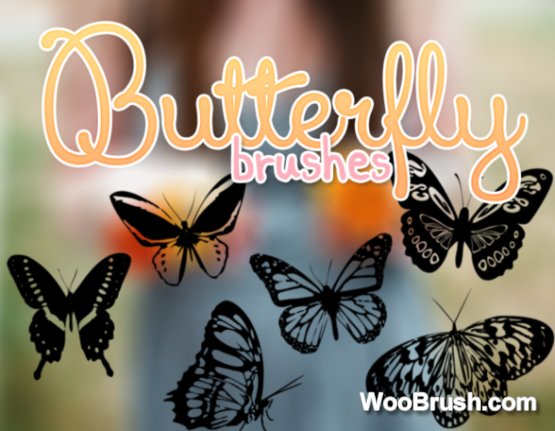 Butterflies Brushes
