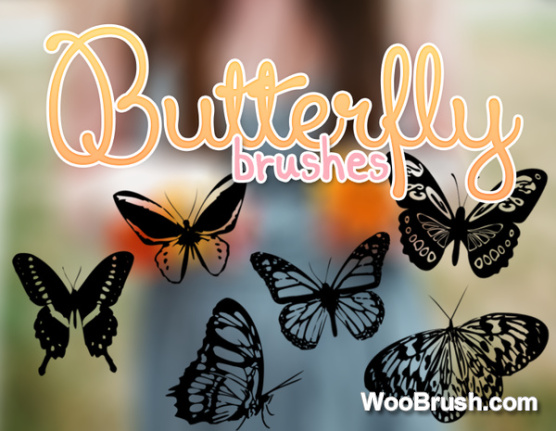 Butterflies Brushes