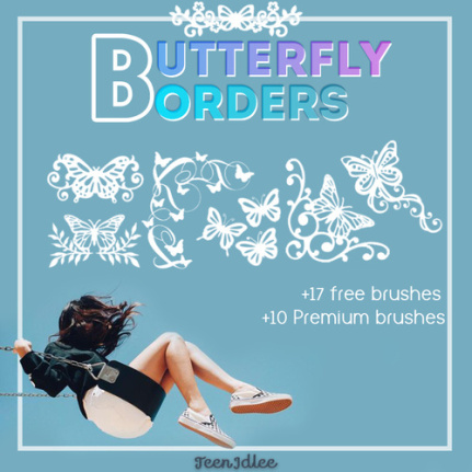 Butterfly Borders Brushes