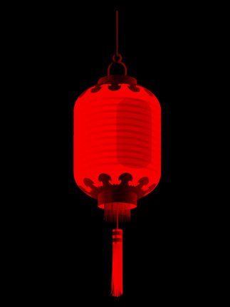 Chinese Styles Lantern Brushes