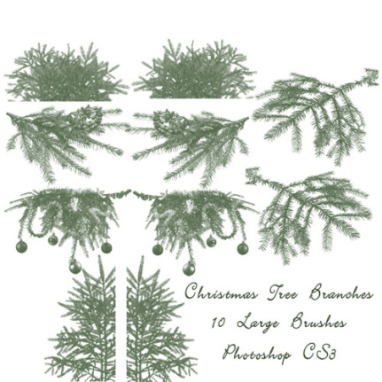 2024 Christmas Tree Branch Brushes