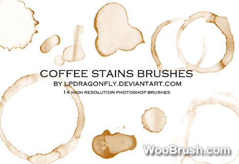 Coffee Stains Brushes