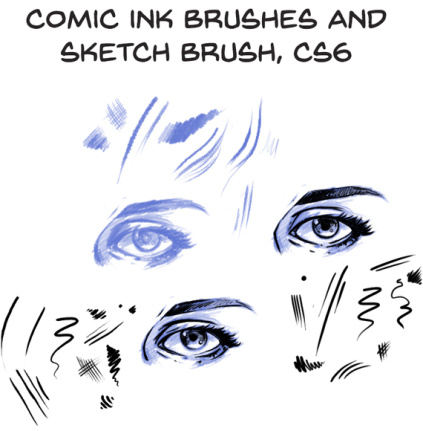 Comic Lines Brushes