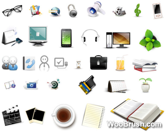 Commonly Used Icon Psd Set