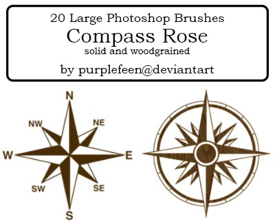 Compass Rose Brushes
