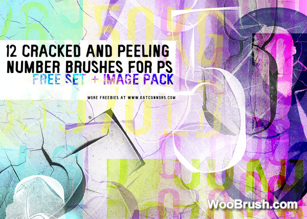 Crached And Peeling Brushes