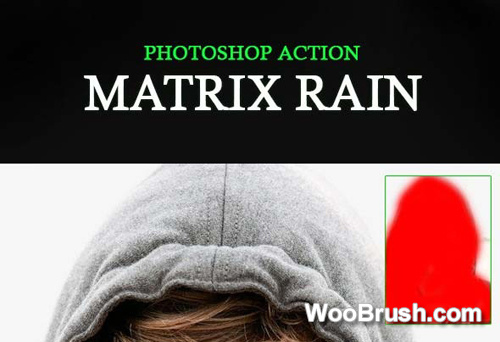 Creative Matrix Rain Effect Actions