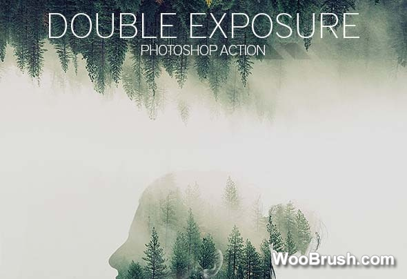 Creative Double Exposure Actions