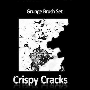 Crispy Cracks Grunge Brushes Set