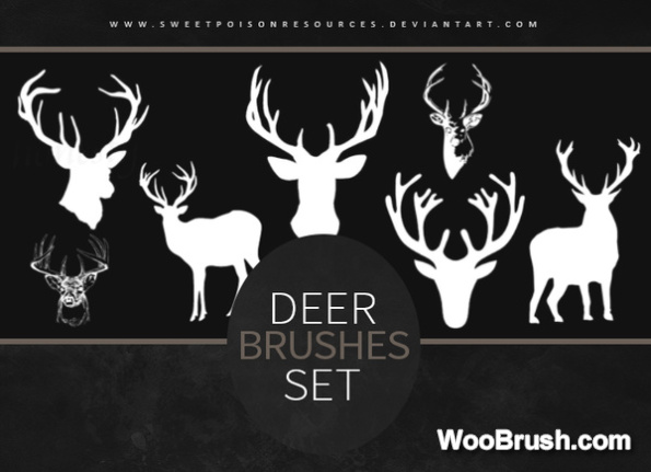 Deer Brushes