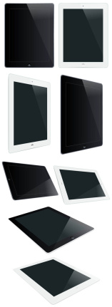 Different Ipad Material Psd