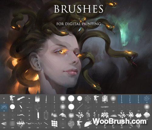 Digital Painting Brushes
