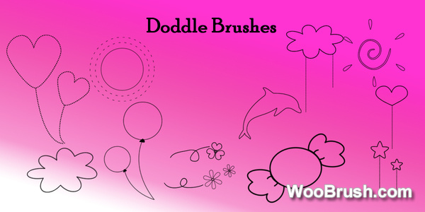 Doddle Brushes Set