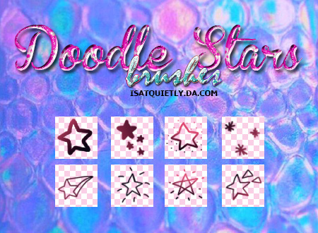 Doodle Stars Brushes