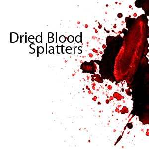 Dried Blood Splatters Brushes & Styles