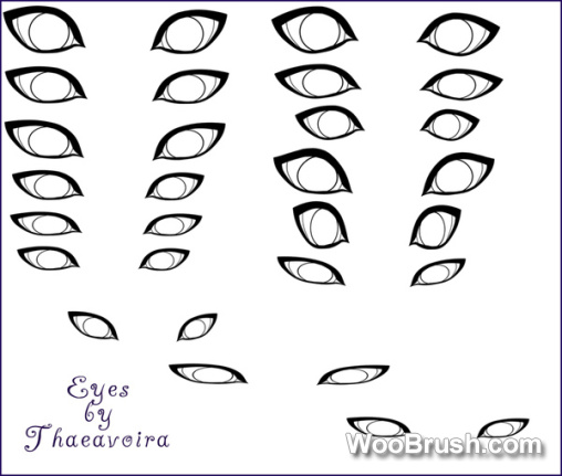 Eyes Brushes