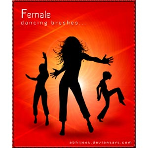 Female Dancing Brushes